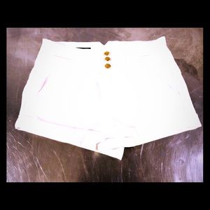 Super Cute! BeBe White Summer Jean Shorts